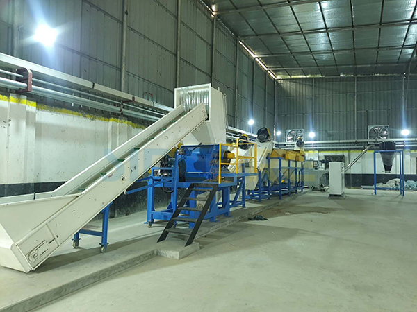 L&iacute;nea de lavado de reciclaje de pel&iacute;cula de PE