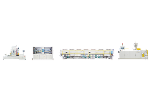 Línea de extrusión de tubos de PVC 