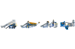 Planta de lavado de reciclaje PE/PP Scraps Reciclaje