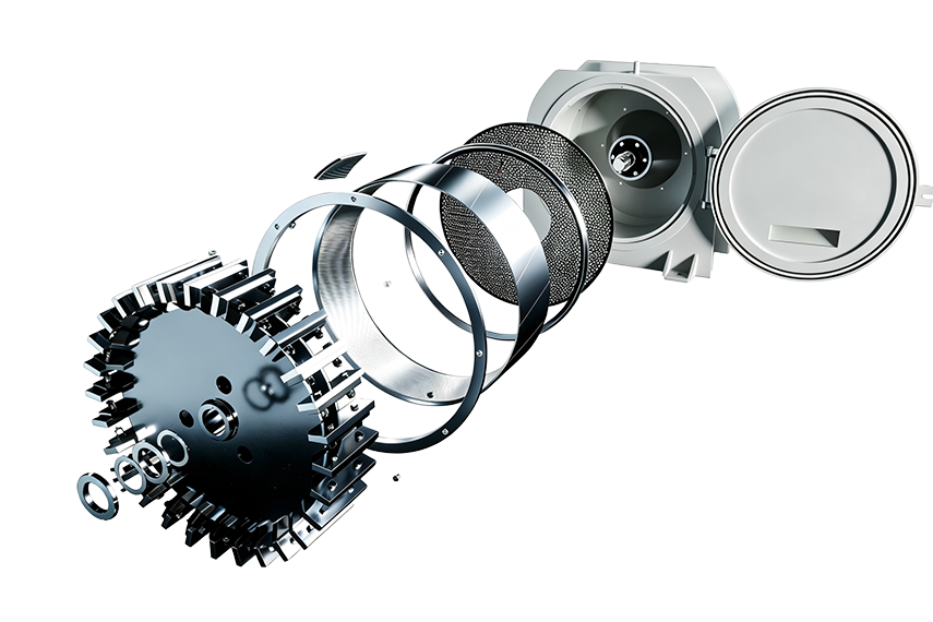 Pulverizador de PVC tipo rotor