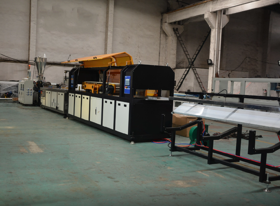 Línea de extrusión de perfil de PVC