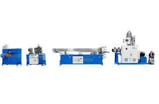 LÍNEA DE EXTRUSIÓN DE MANGUERA DE PVC SUAVE REFORZADA CON ALAMBRE DE ACERO DE 1'-3'/LÍNEA DE EXTRUSIÓN DE TUBO SUAVE/PERFIL