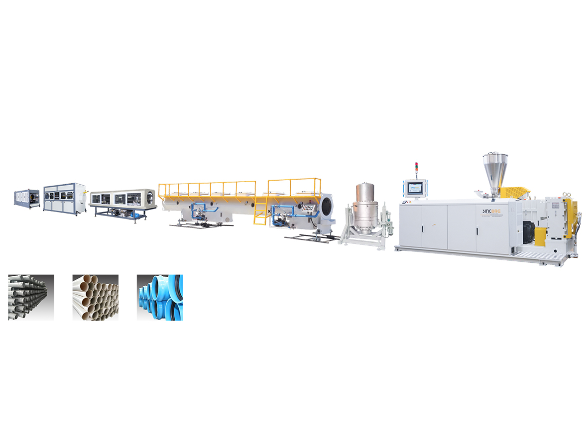 Línea de extrusión de tuberías de PVC Inverter Motor ABB ABB