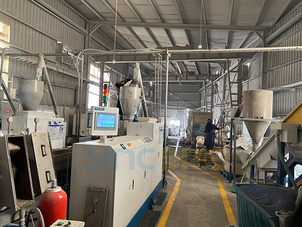 extrusora de un solo tornillo