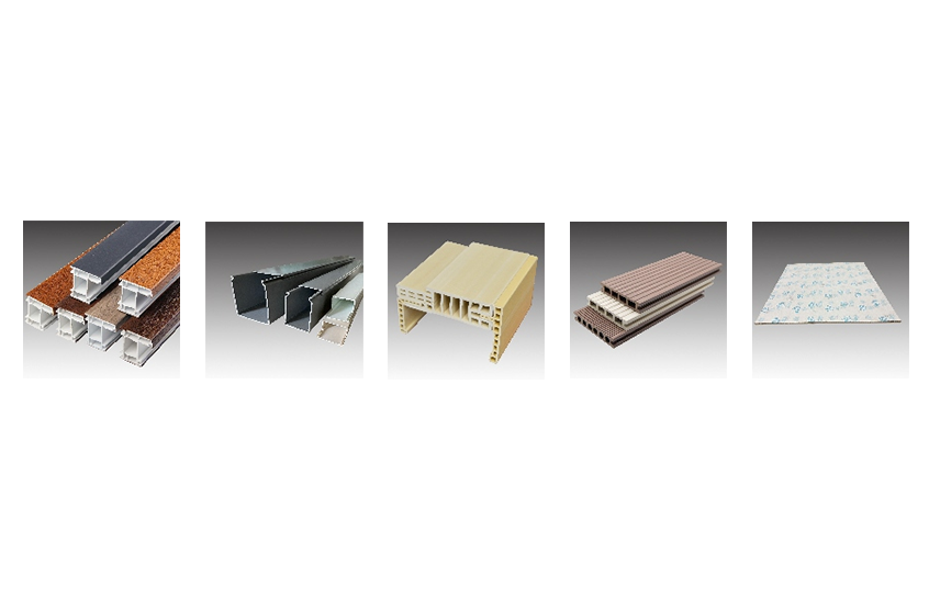 Línea de extrusión de perfil de PVC/WPC