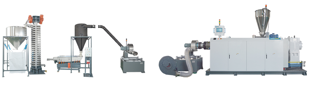 L&iacute;nea de granulaci&oacute;n de PVC