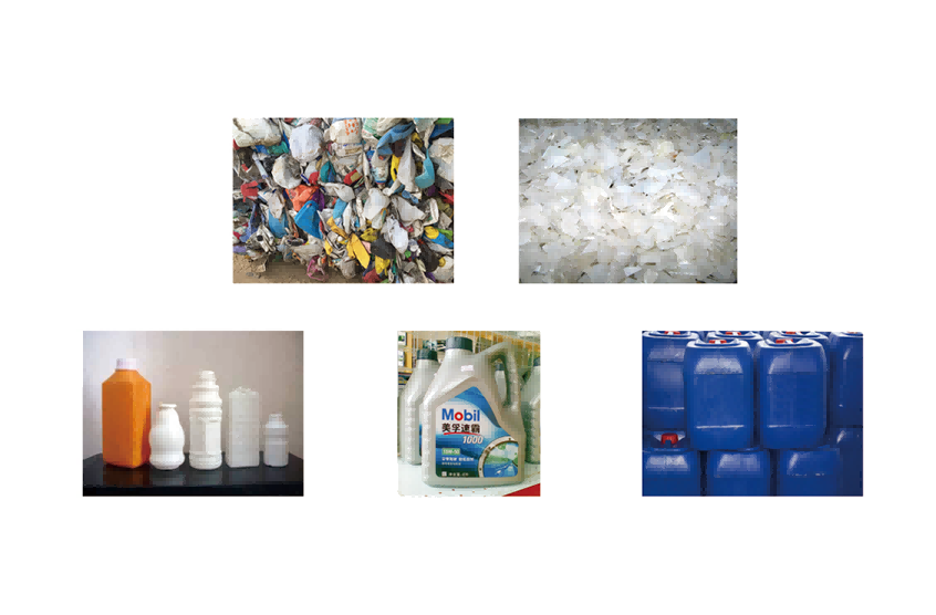 Planta de lavado de reciclaje PE/PP Scraps Reciclaje