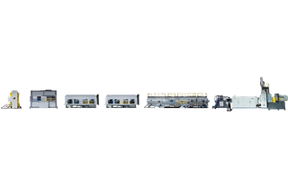 PE Línea de extrusión de tubería de gran diámetro