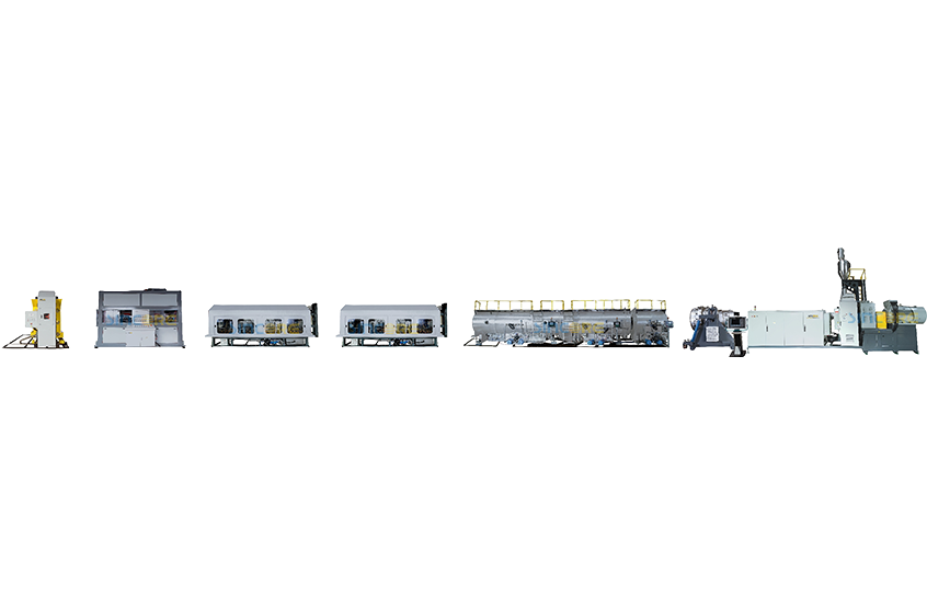 PE Línea de extrusión de tubería de gran diámetro
