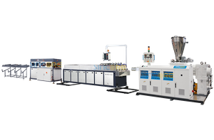 Línea de extrusión de tubos de PVC de cuatro salidas