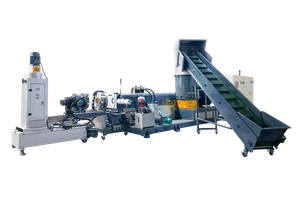 Línea de granulación de anillo de agua aglomerador