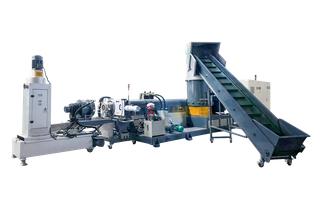 Línea de granulación de anillo de agua aglomerador